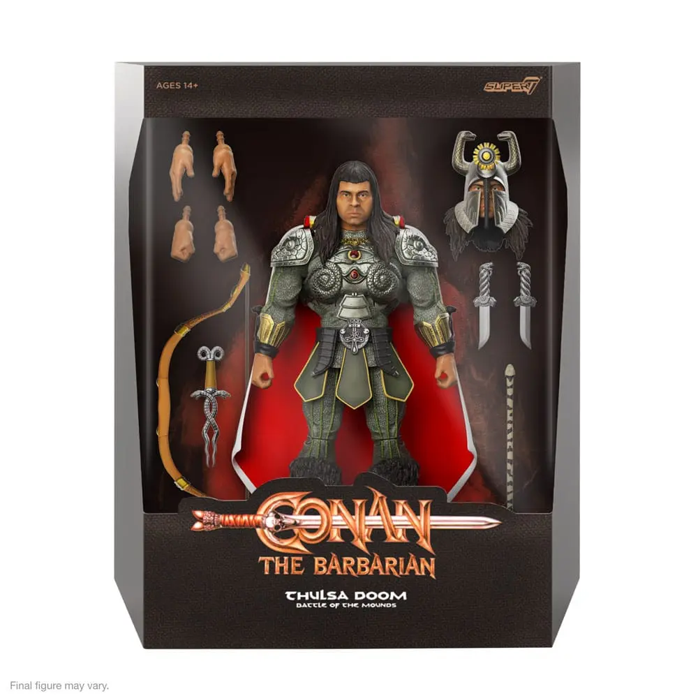 Conan the Barbarian Ultimates Akční figurka Thulsa Doom (Battle of the Mounds) 18 cm fotografii produktu