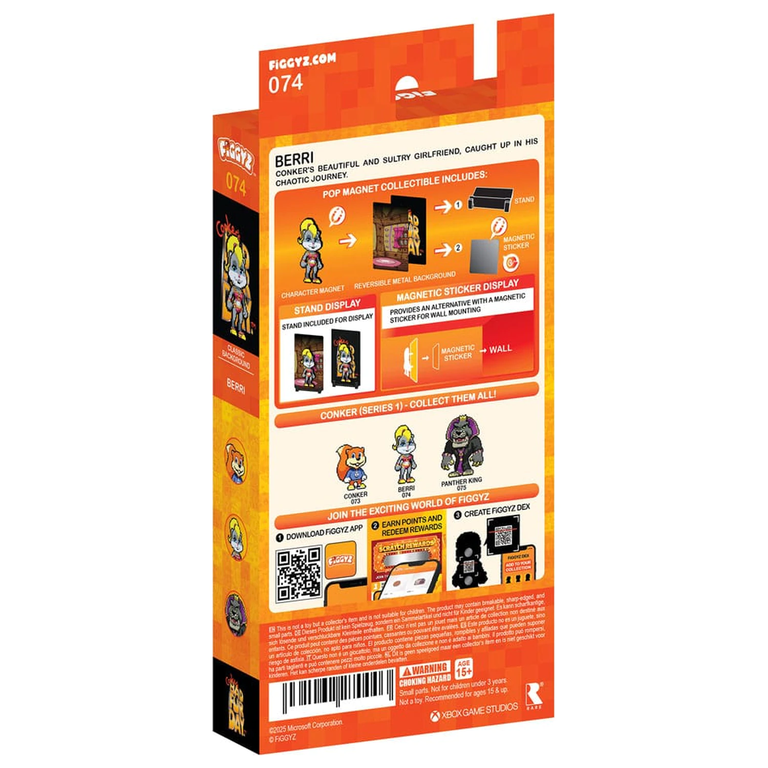 Conker's Bad Fur Day FiGGYZ sběratelský magnet Berri 11 cm fotografii produktu