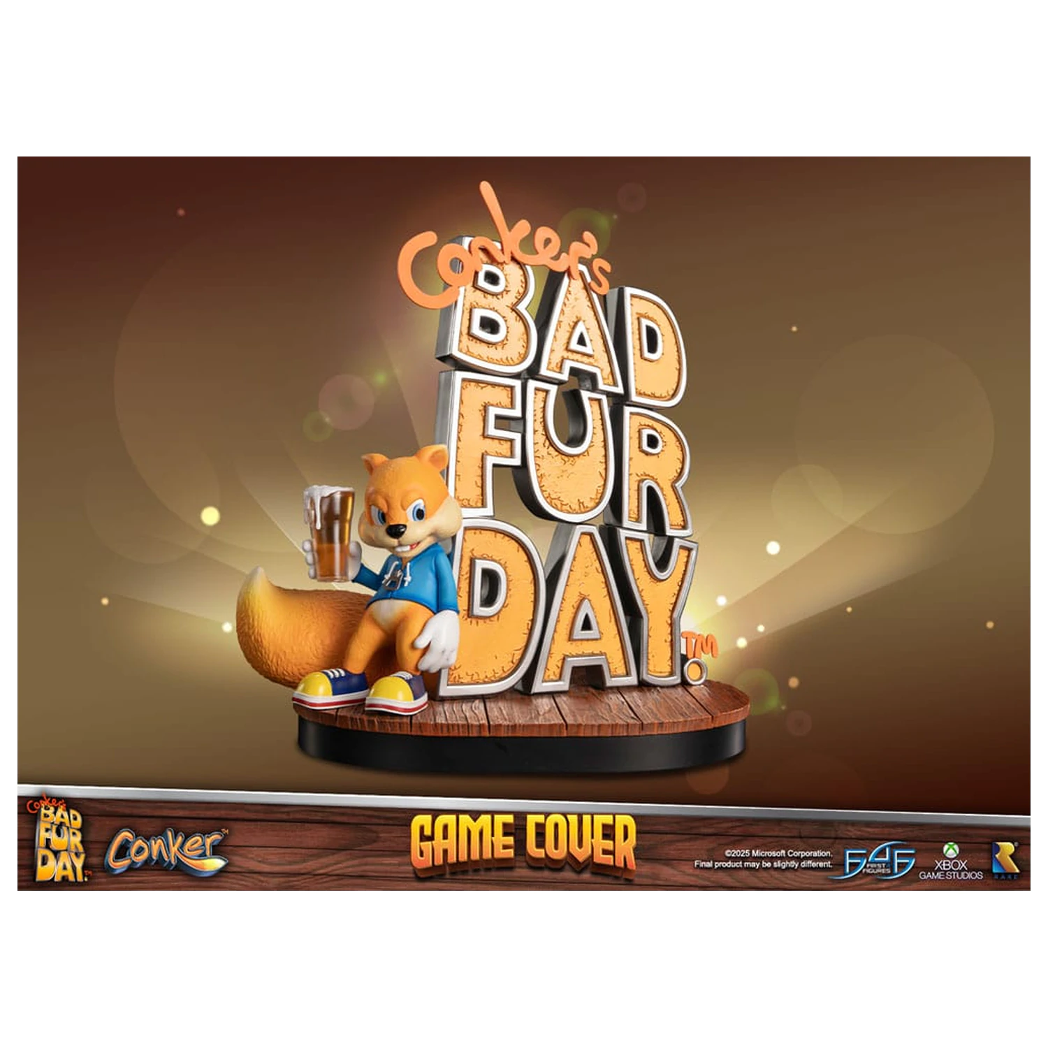 Conker´s Bad Fur Day socha Game Cover Exclusive Edition 45 cm fotografii produktu