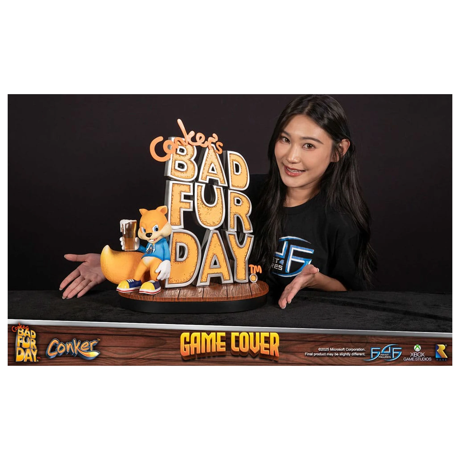 Conker´s Bad Fur Day socha Game Cover Exclusive Edition 45 cm fotografii produktu
