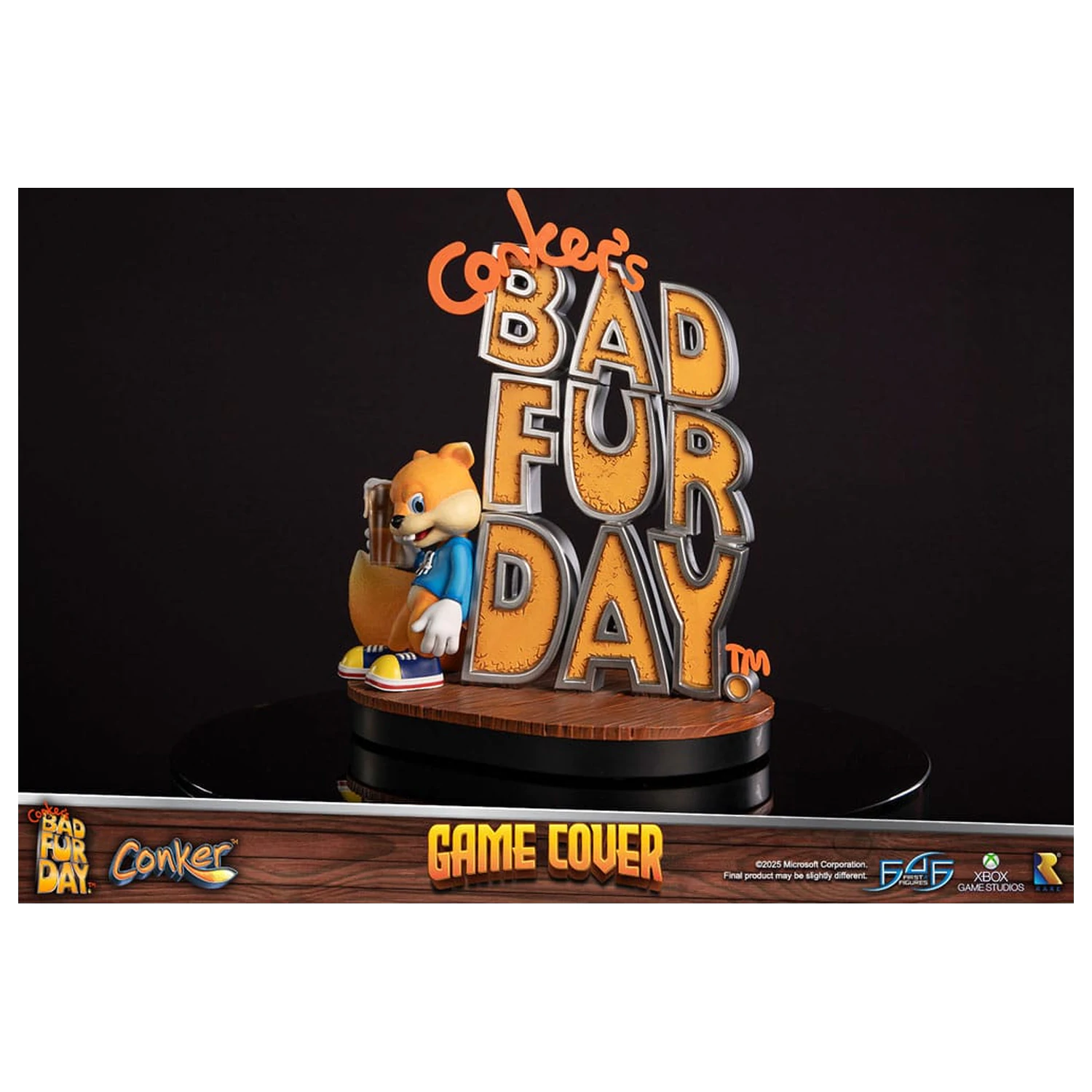 Conker´s Bad Fur Day socha Game Cover Exclusive Edition 45 cm fotografii produktu