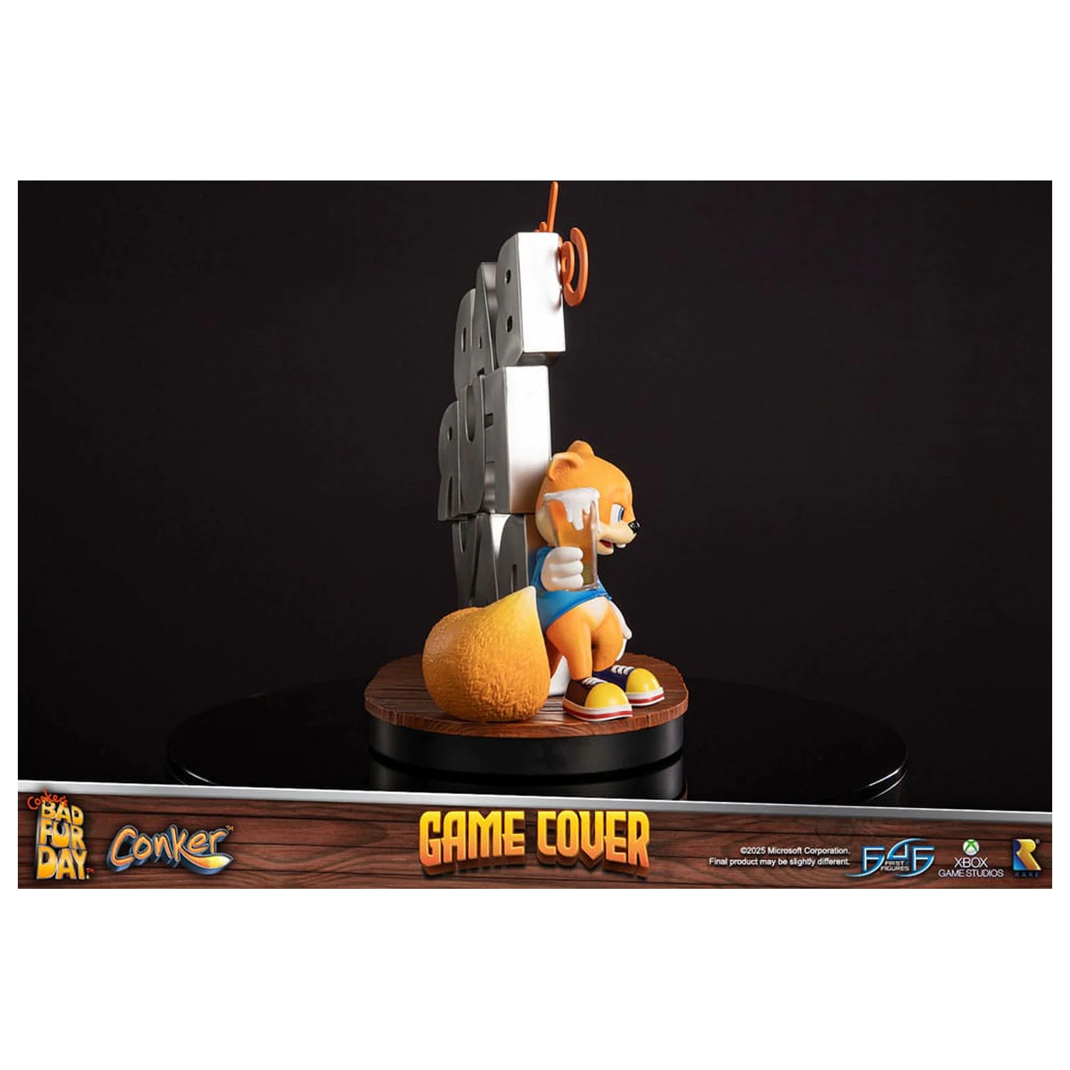 Conker´s Bad Fur Day socha Game Cover Exclusive Edition 45 cm fotografii produktu