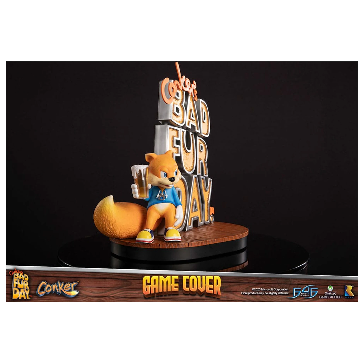 Conker´s Bad Fur Day socha Game Cover Exclusive Edition 45 cm fotografii produktu