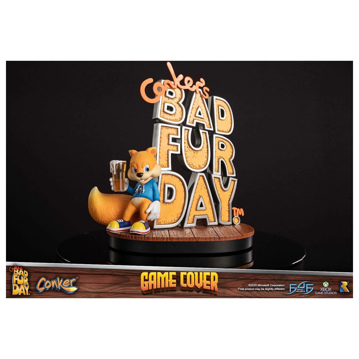Conker´s Bad Fur Day socha Game Cover Exclusive Edition 45 cm fotografii produktu