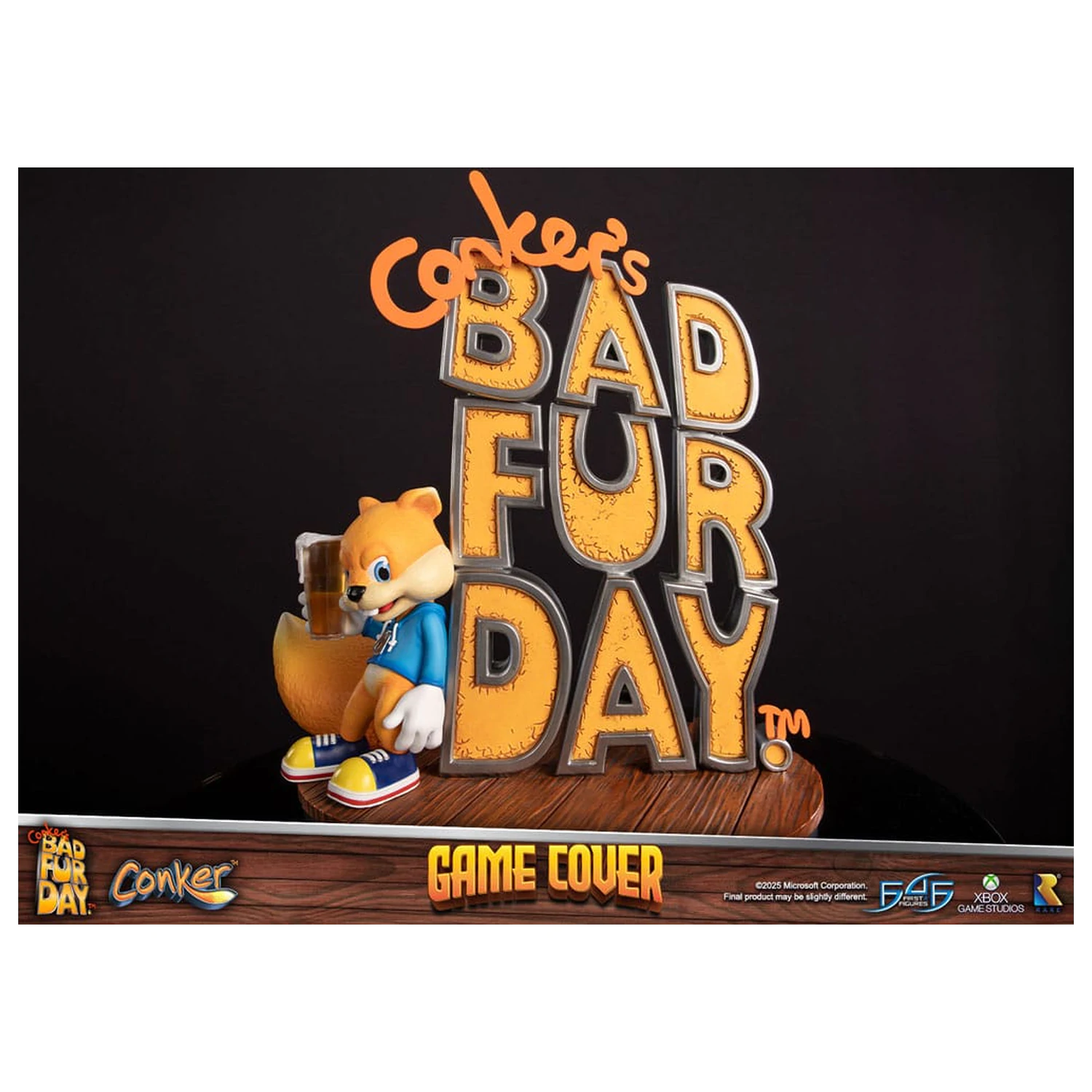 Conker´s Bad Fur Day socha Game Cover Exclusive Edition 45 cm fotografii produktu