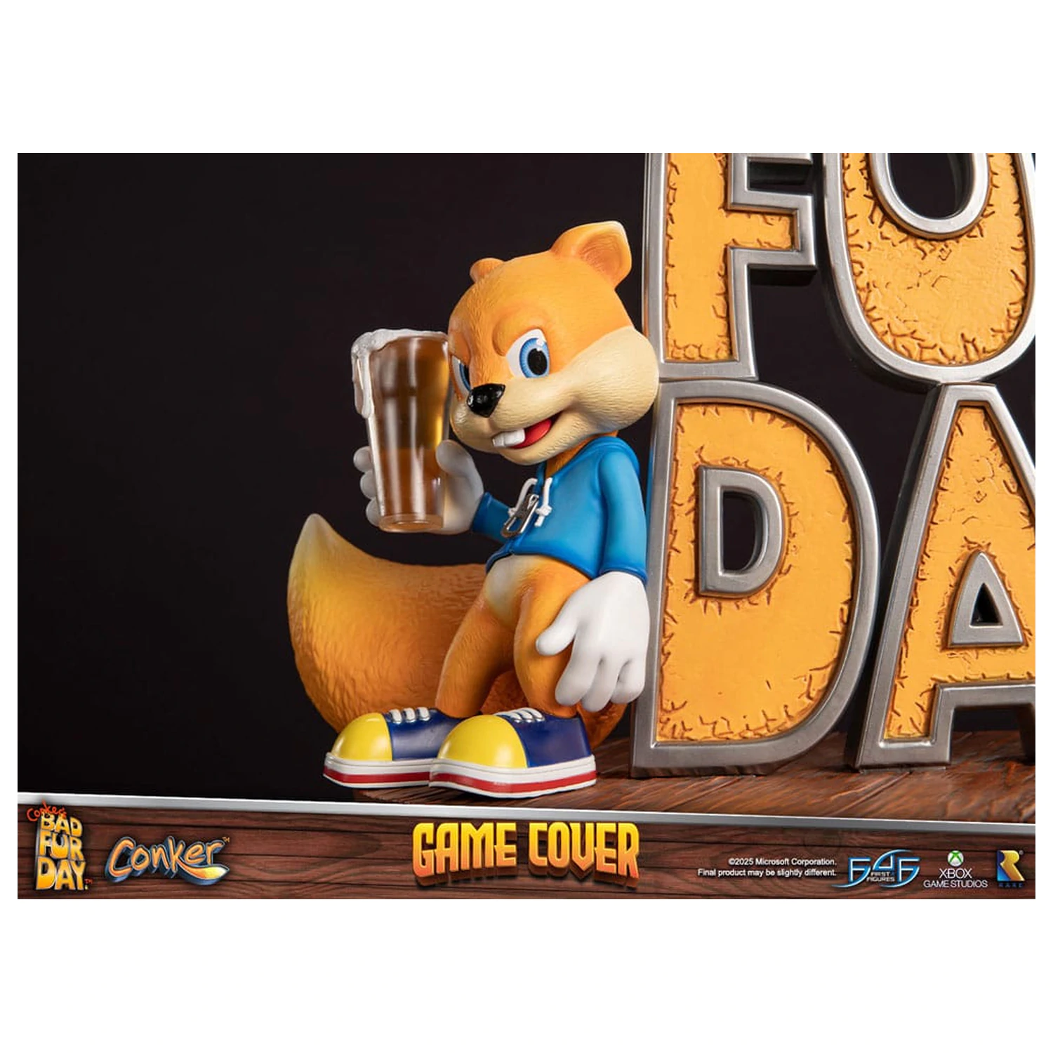 Conker´s Bad Fur Day socha Game Cover Exclusive Edition 45 cm fotografii produktu