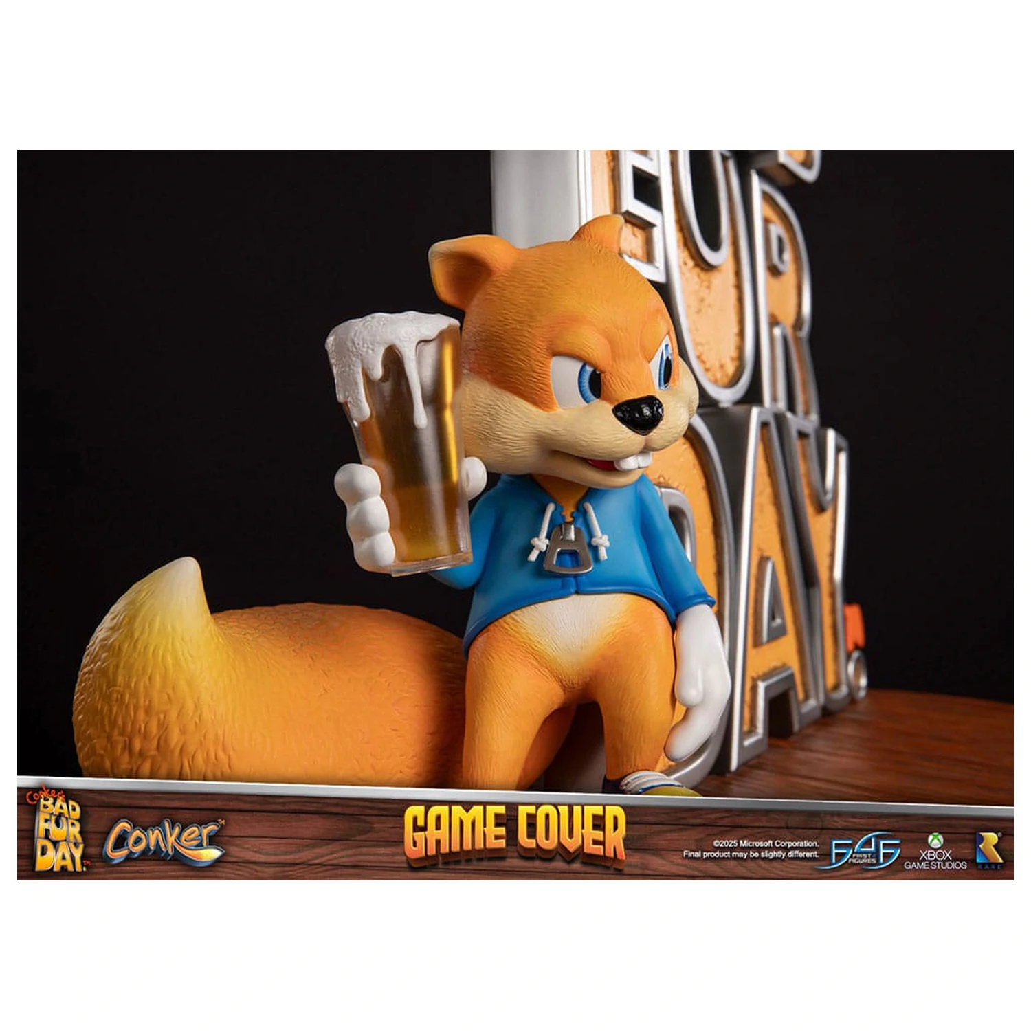 Conker´s Bad Fur Day socha Game Cover Exclusive Edition 45 cm fotografii produktu