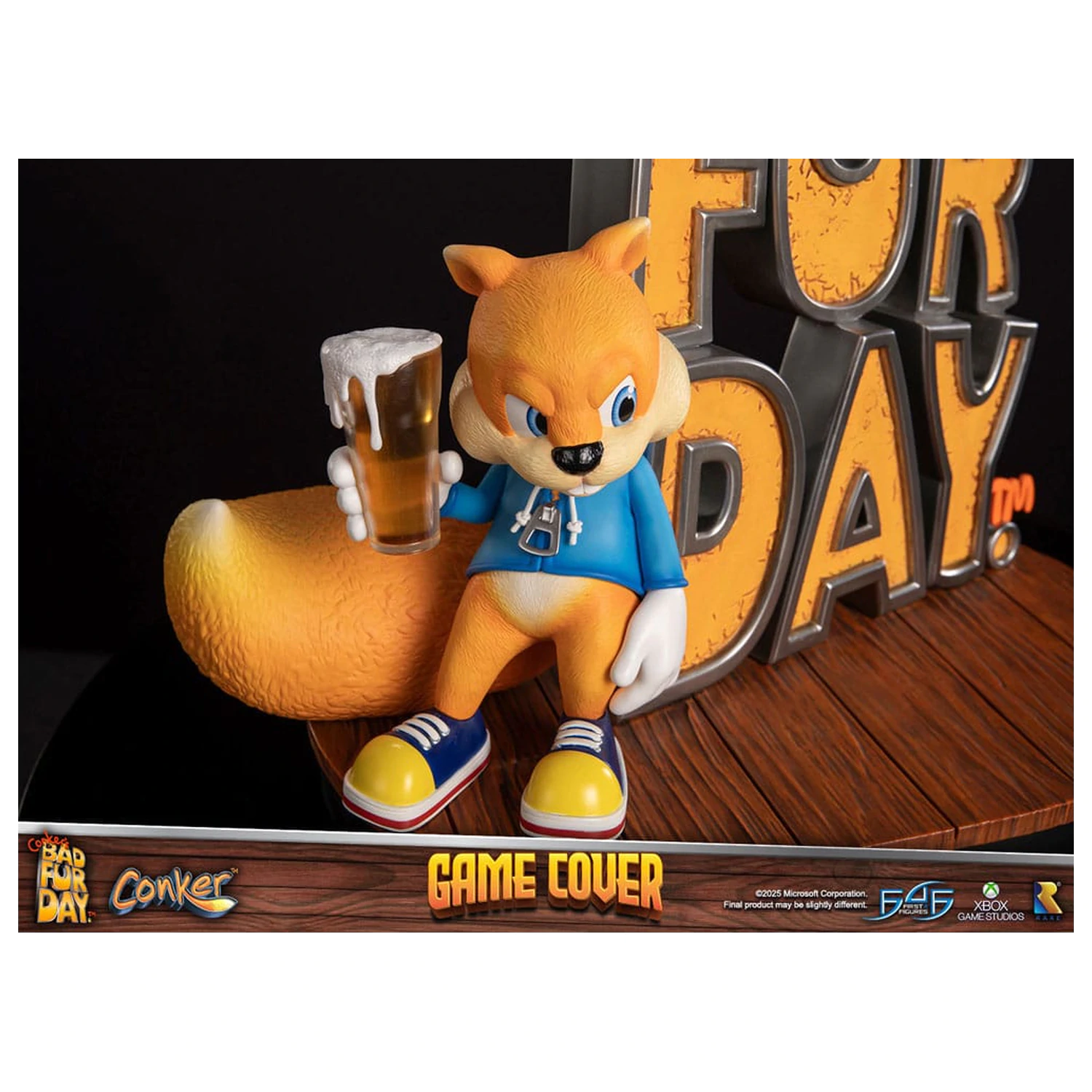 Conker´s Bad Fur Day socha Game Cover Exclusive Edition 45 cm fotografii produktu