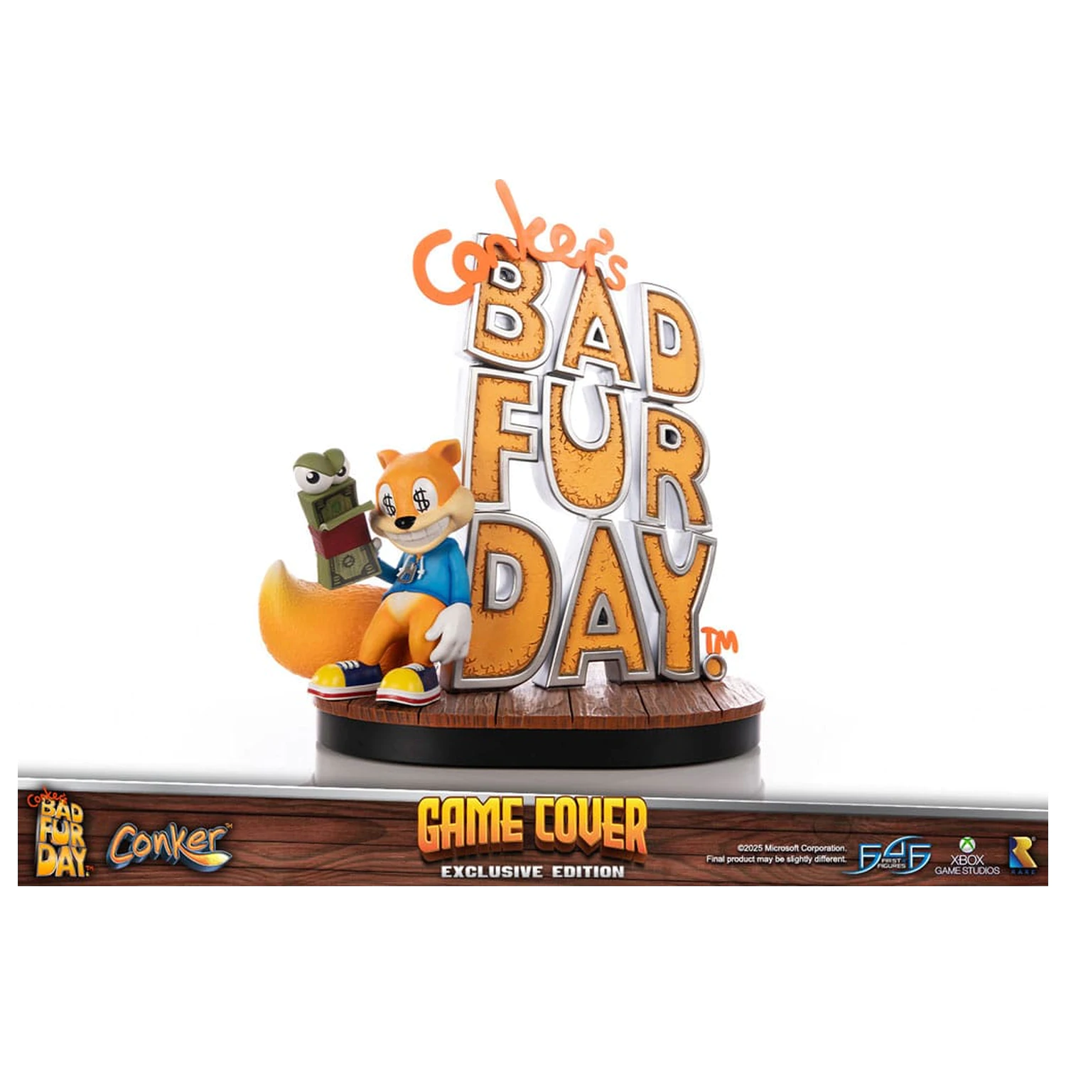 Conker´s Bad Fur Day Socha Game Cover Exclusive Edition 45 cm fotografii produktu
