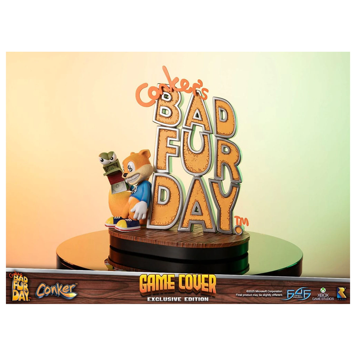 Conker´s Bad Fur Day Socha Game Cover Exclusive Edition 45 cm fotografii produktu