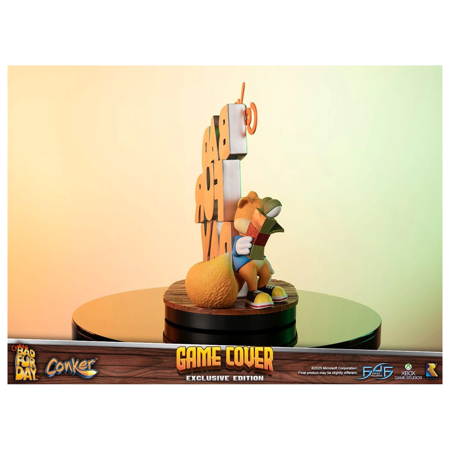Conker´s Bad Fur Day Socha Game Cover Exclusive Edition 45 cm fotografii produktu