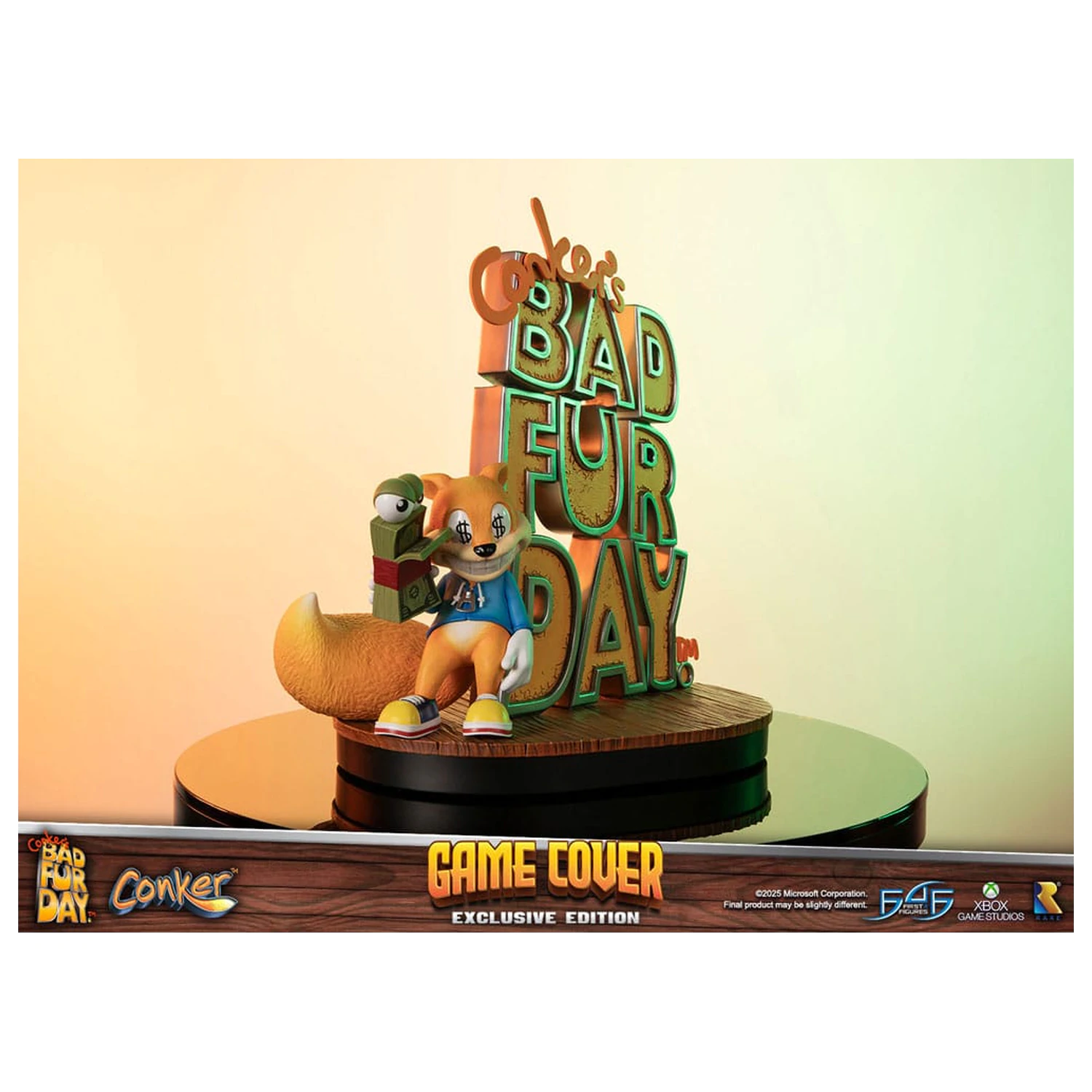 Conker´s Bad Fur Day Socha Game Cover Exclusive Edition 45 cm fotografii produktu