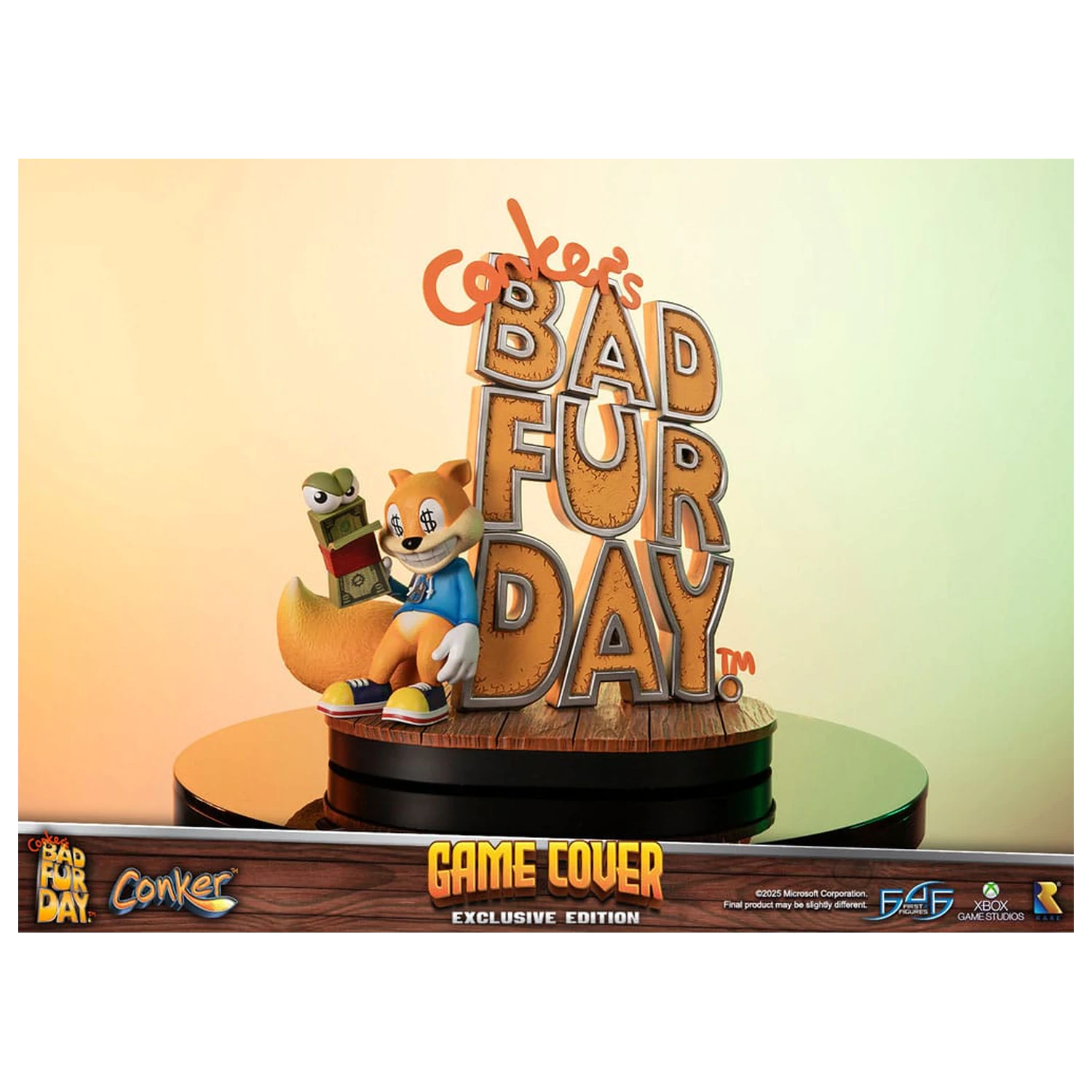 Conker´s Bad Fur Day Socha Game Cover Exclusive Edition 45 cm fotografii produktu