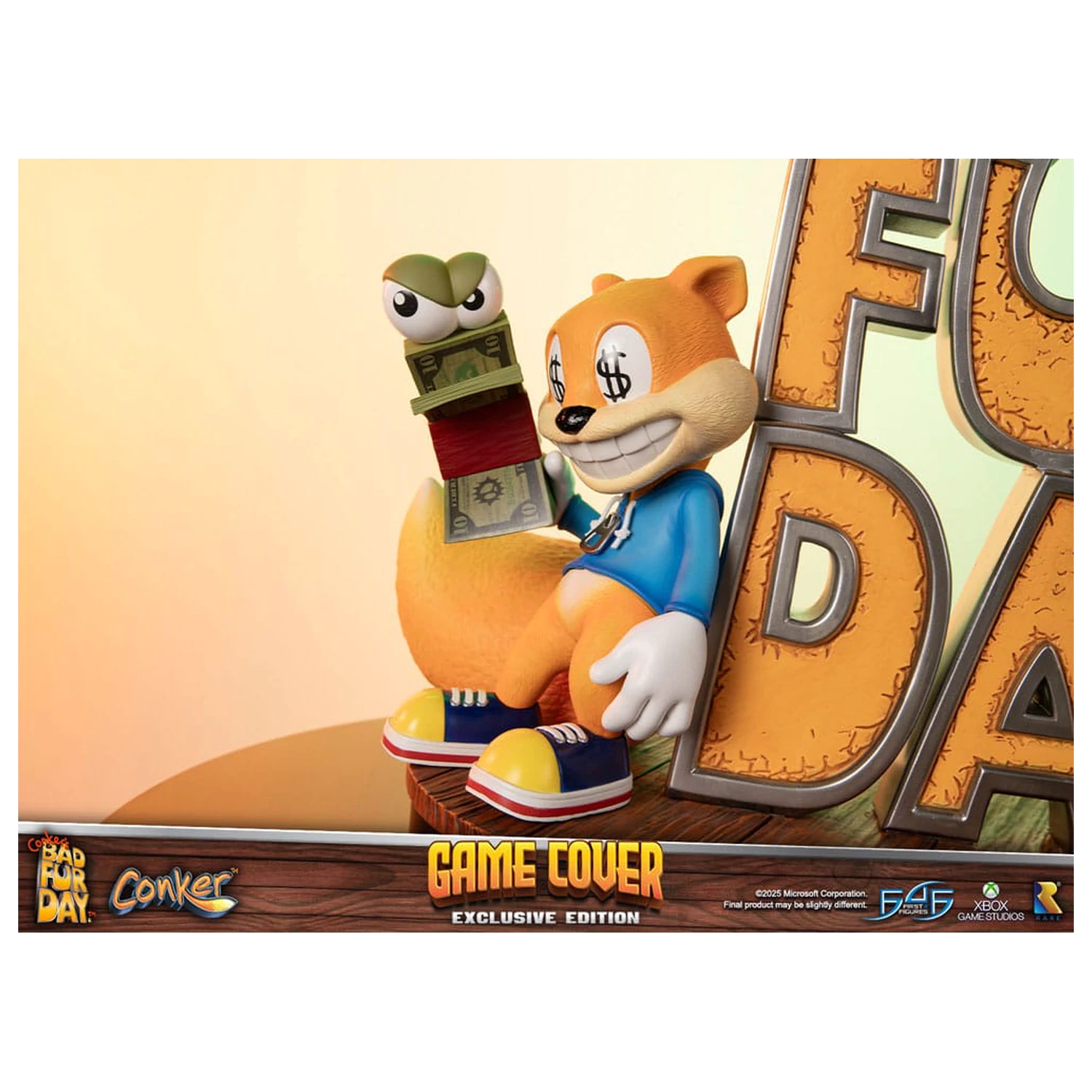 Conker´s Bad Fur Day Socha Game Cover Exclusive Edition 45 cm fotografii produktu