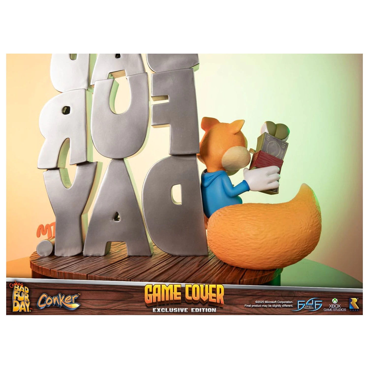 Conker´s Bad Fur Day Socha Game Cover Exclusive Edition 45 cm fotografii produktu