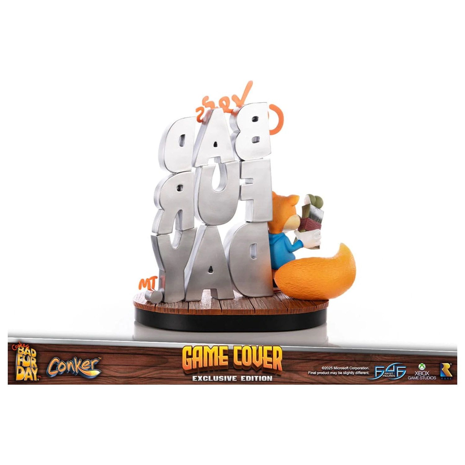 Conker´s Bad Fur Day Socha Game Cover Exclusive Edition 45 cm fotografii produktu