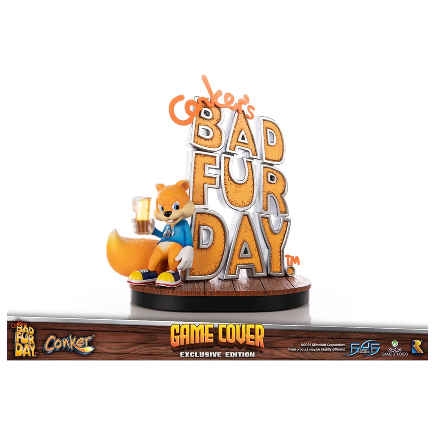 Conker´s Bad Fur Day Socha Game Cover Exclusive Edition 45 cm fotografii produktu