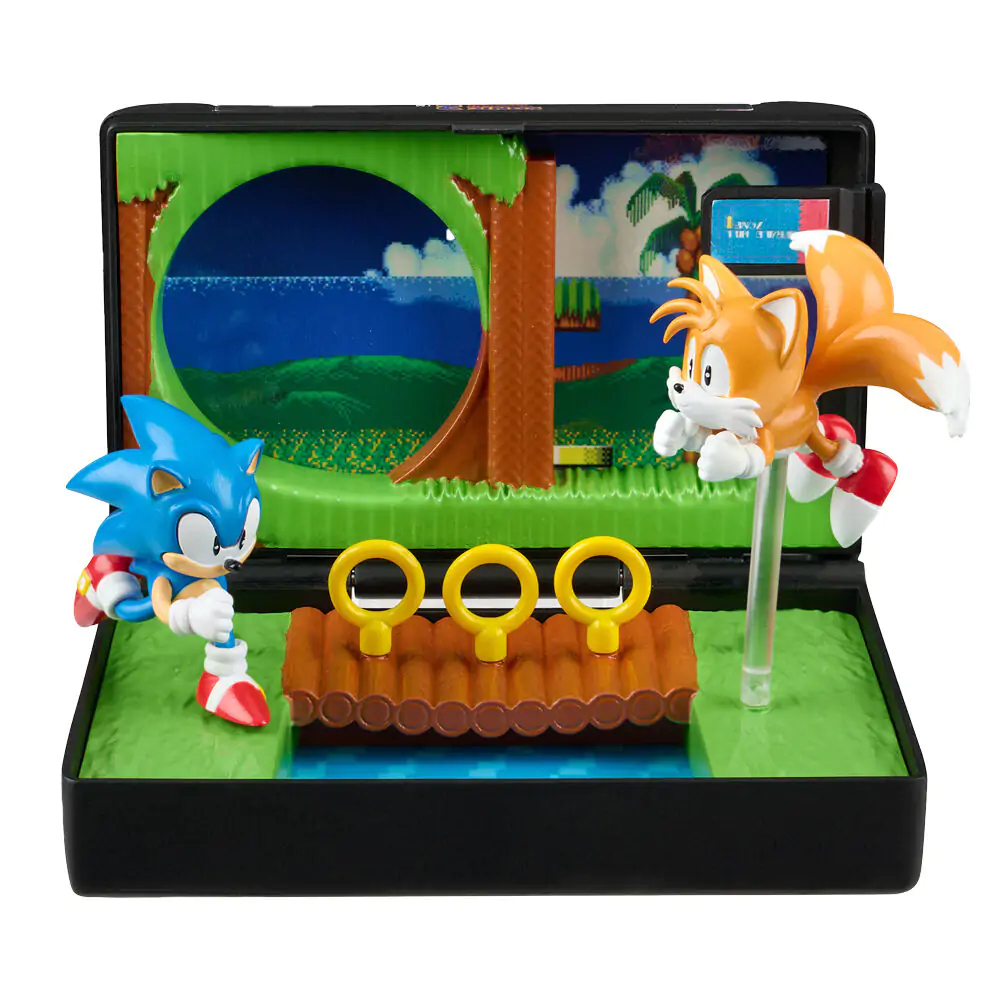 Console Heroes Sonic The Hedgehog 2 Mega Drive diorama fotografii produktu