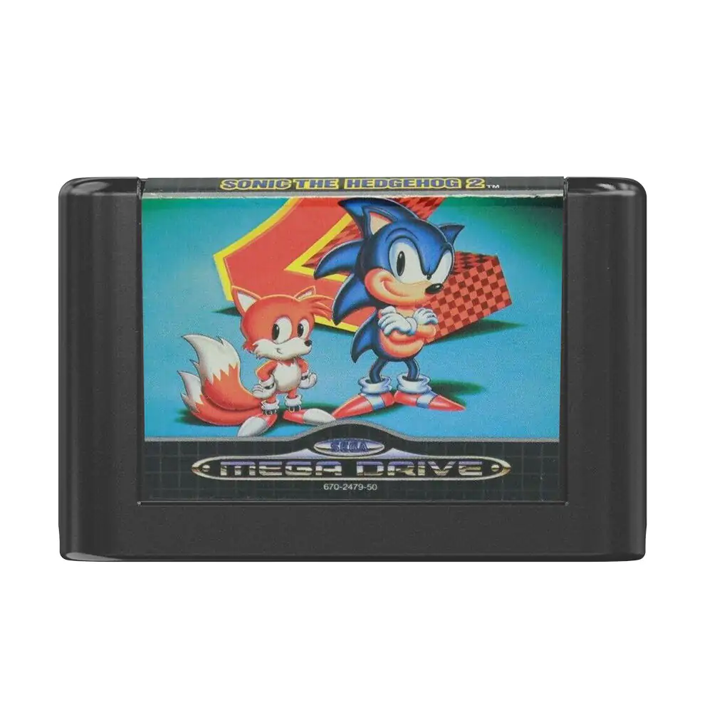 Console Heroes Sonic The Hedgehog 2 Mega Drive diorama fotografii produktu