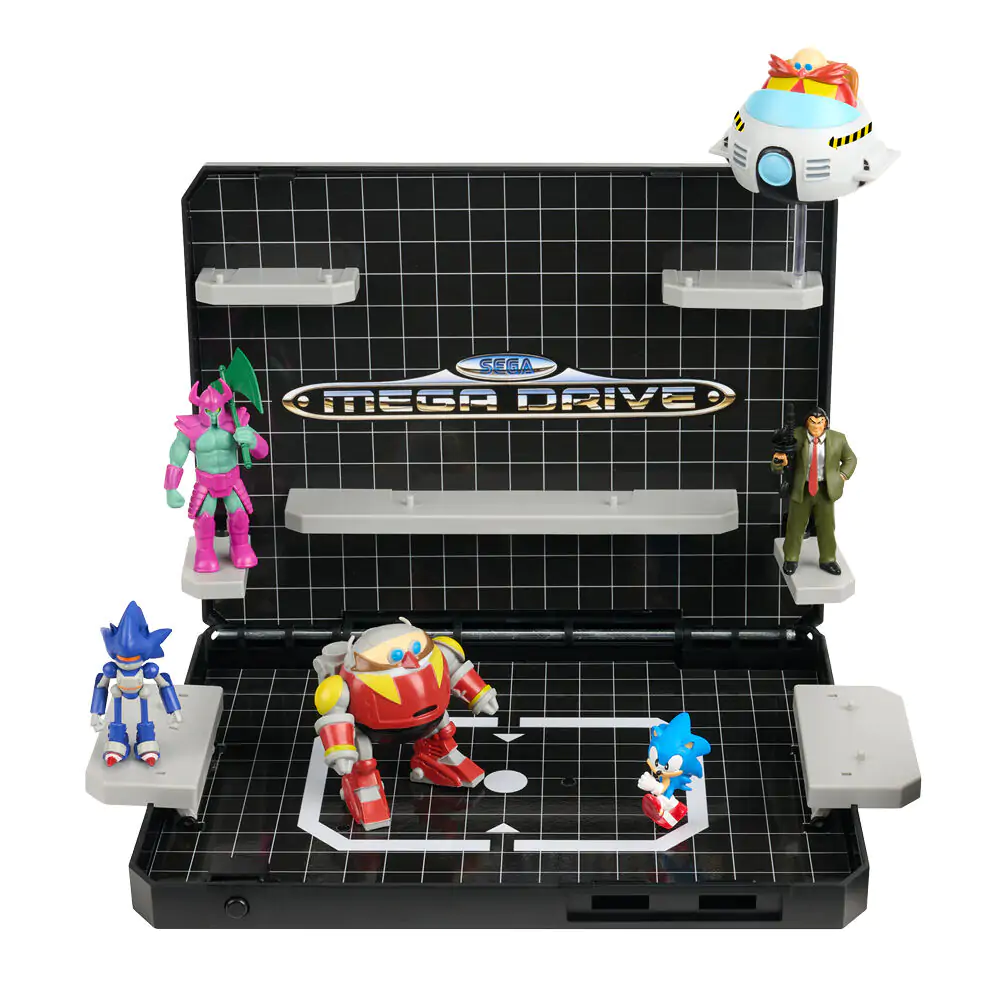 Console Heroes Sonic the Hedgehog Boss Level 1 Mega Drive diorama fotografii produktu
