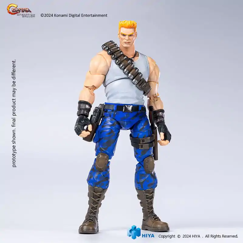 Contra: Operation Galuga Exquisite Basic akční figurka Bill Rizer 16 cm fotografii produktu