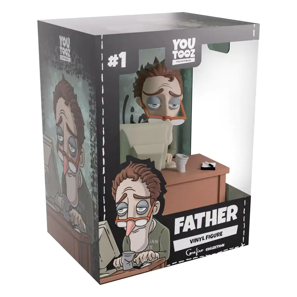 Coraline Vinyl figurka Father 12 cm fotografii produktu