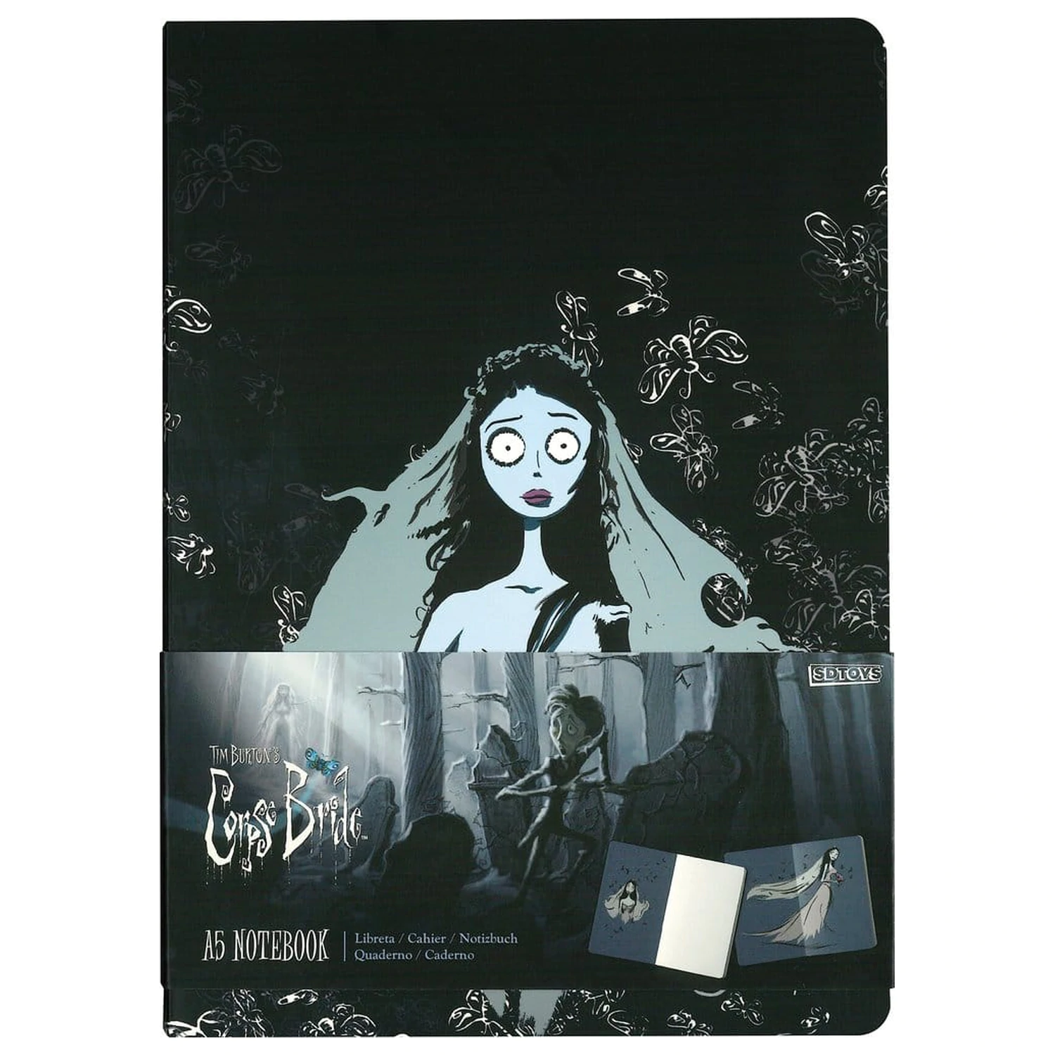 Corpse Bride Softcover Zápisník Emily 21 cm fotografii produktu