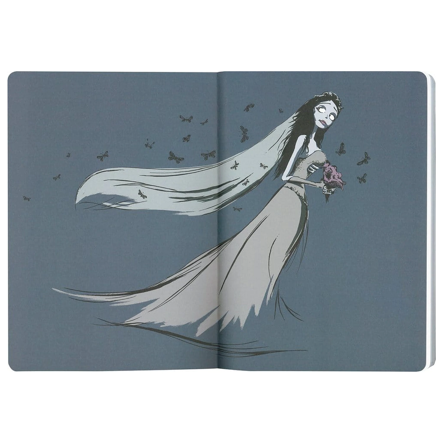 Corpse Bride Softcover Zápisník Emily 21 cm fotografii produktu