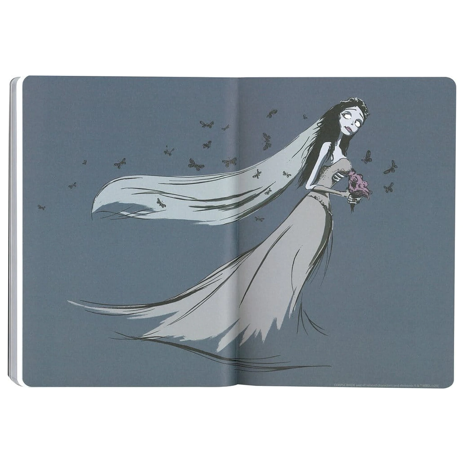 Corpse Bride Softcover Zápisník Emily 21 cm fotografii produktu