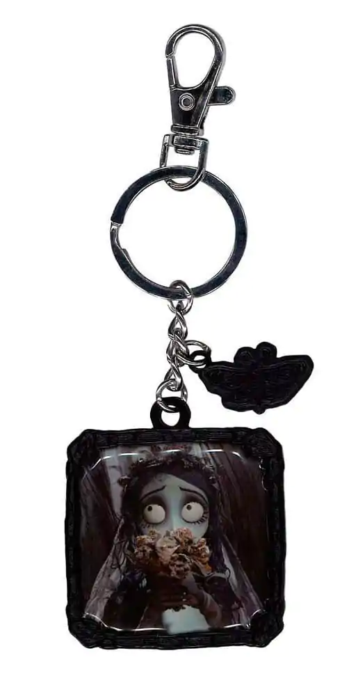 Corpse Bride Metal Keychain Květiny fotografii produktu