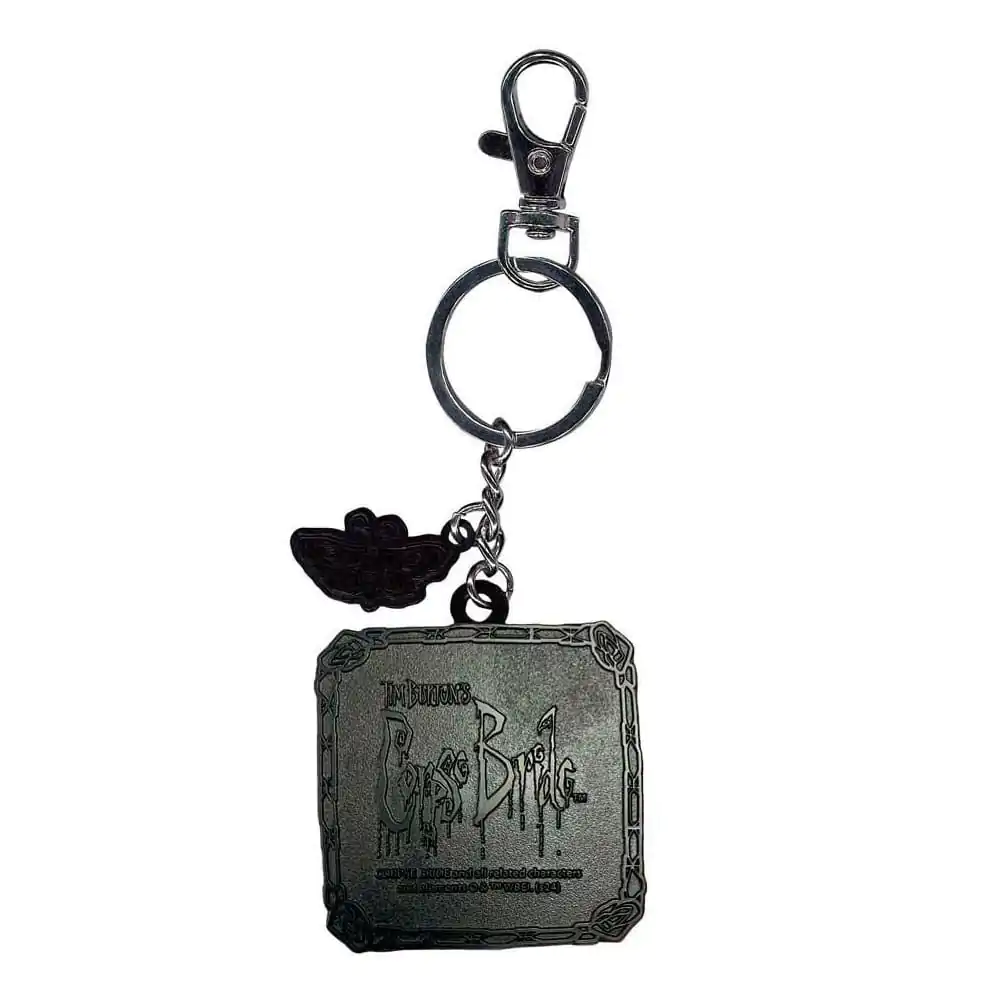 Corpse Bride Metal Keychain Květiny fotografii produktu