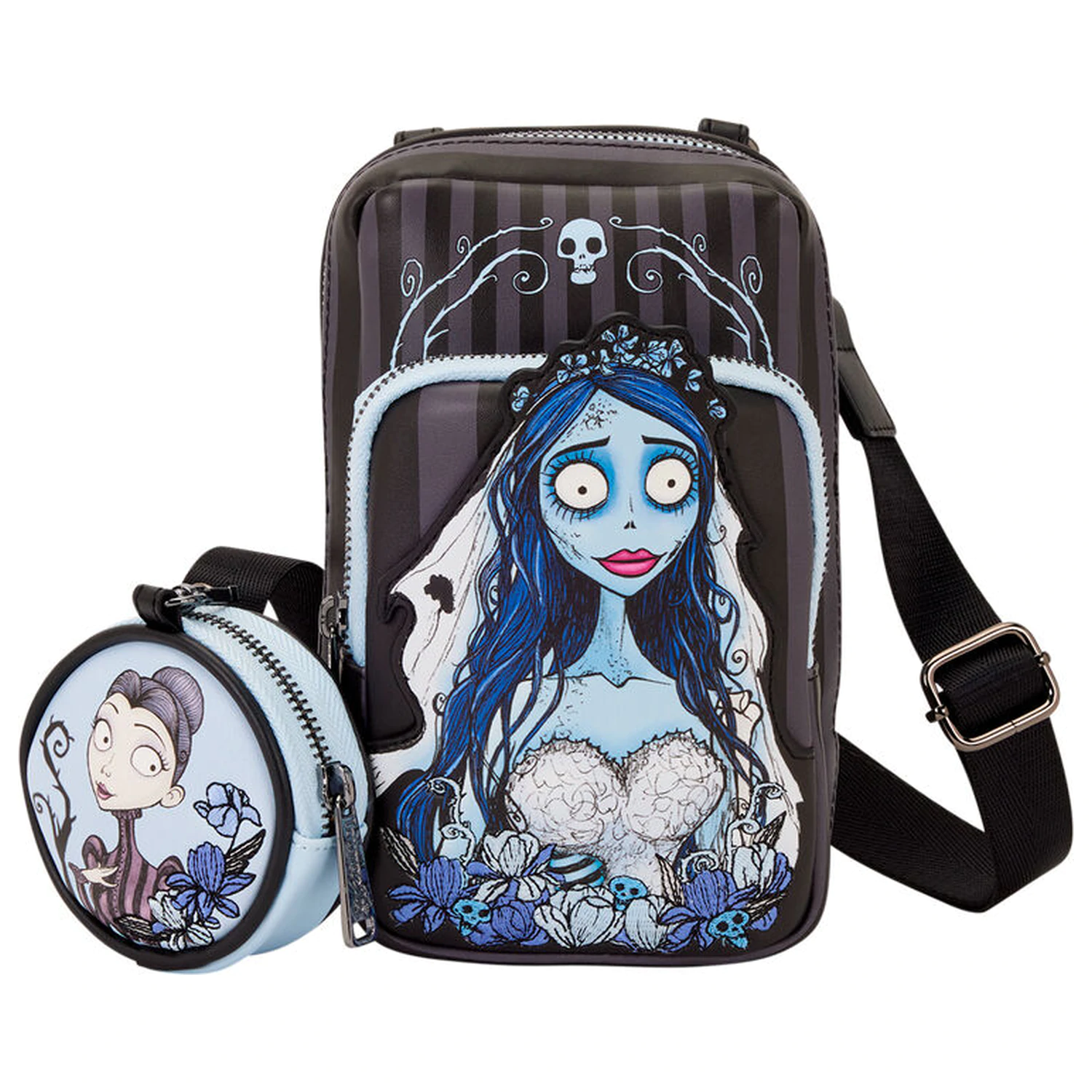 Loungefly Corpse Bride taška přes rameno + peněženka fotografii produktu