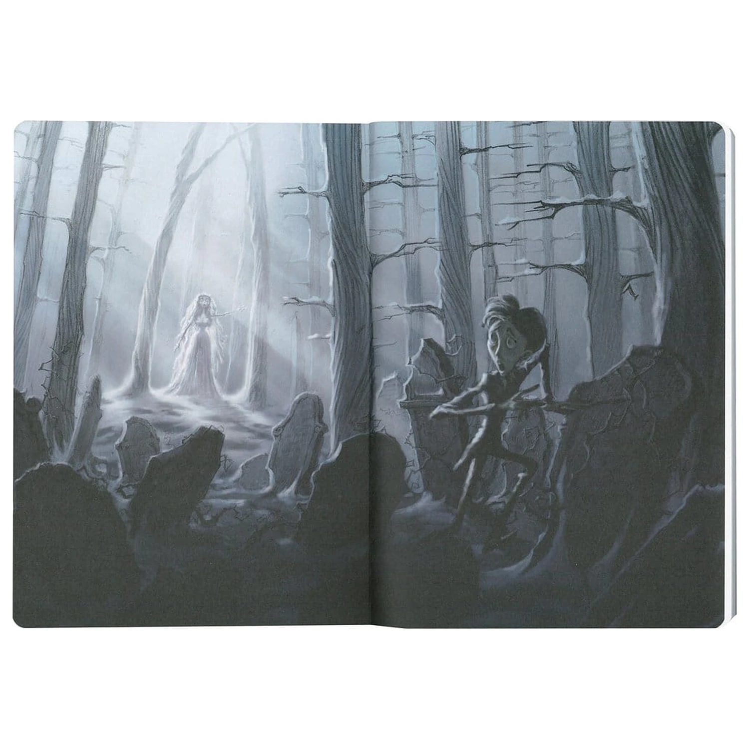 Corpse Bride Softcover Notebook Skeleton ver. B 21 cm fotografii produktu