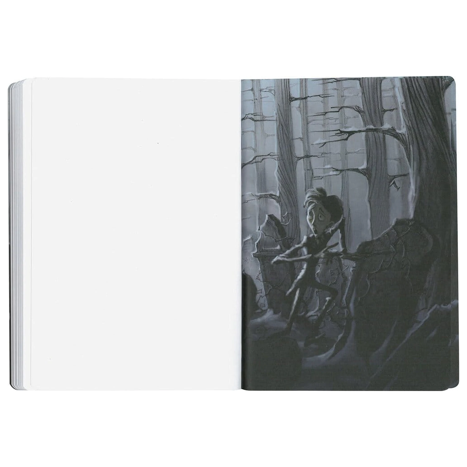 Corpse Bride Softcover Notebook Skeleton ver. B 21 cm fotografii produktu