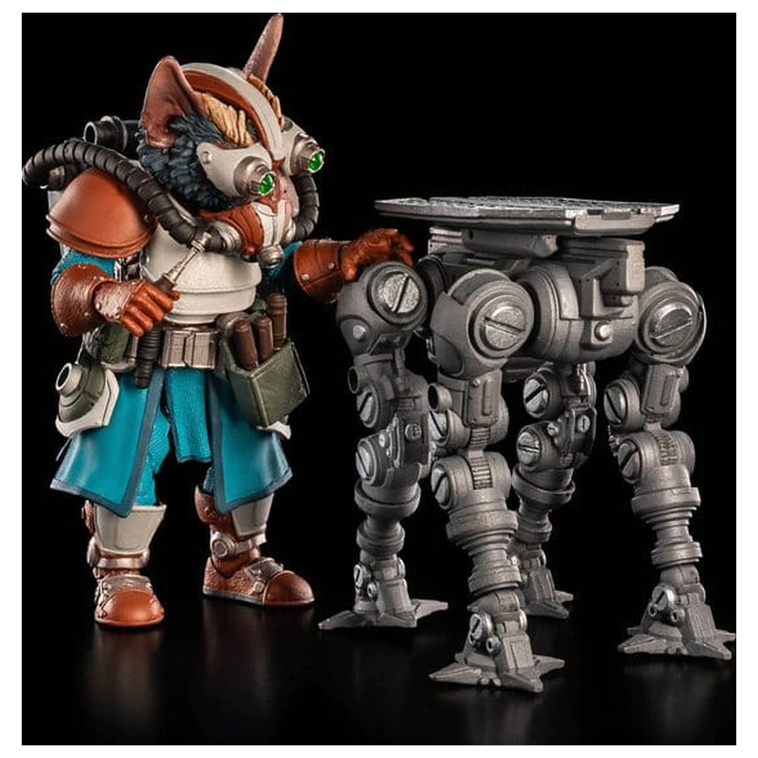 Cosmic Legions Mortal Thorn akční figurka Dr. Zajjarii fotografii produktu