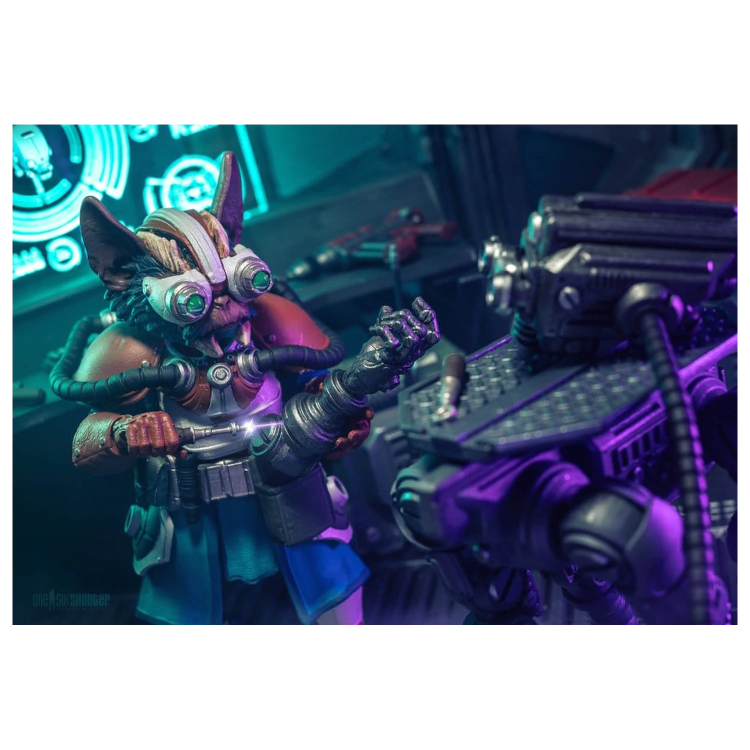 Cosmic Legions Mortal Thorn akční figurka Dr. Zajjarii fotografii produktu