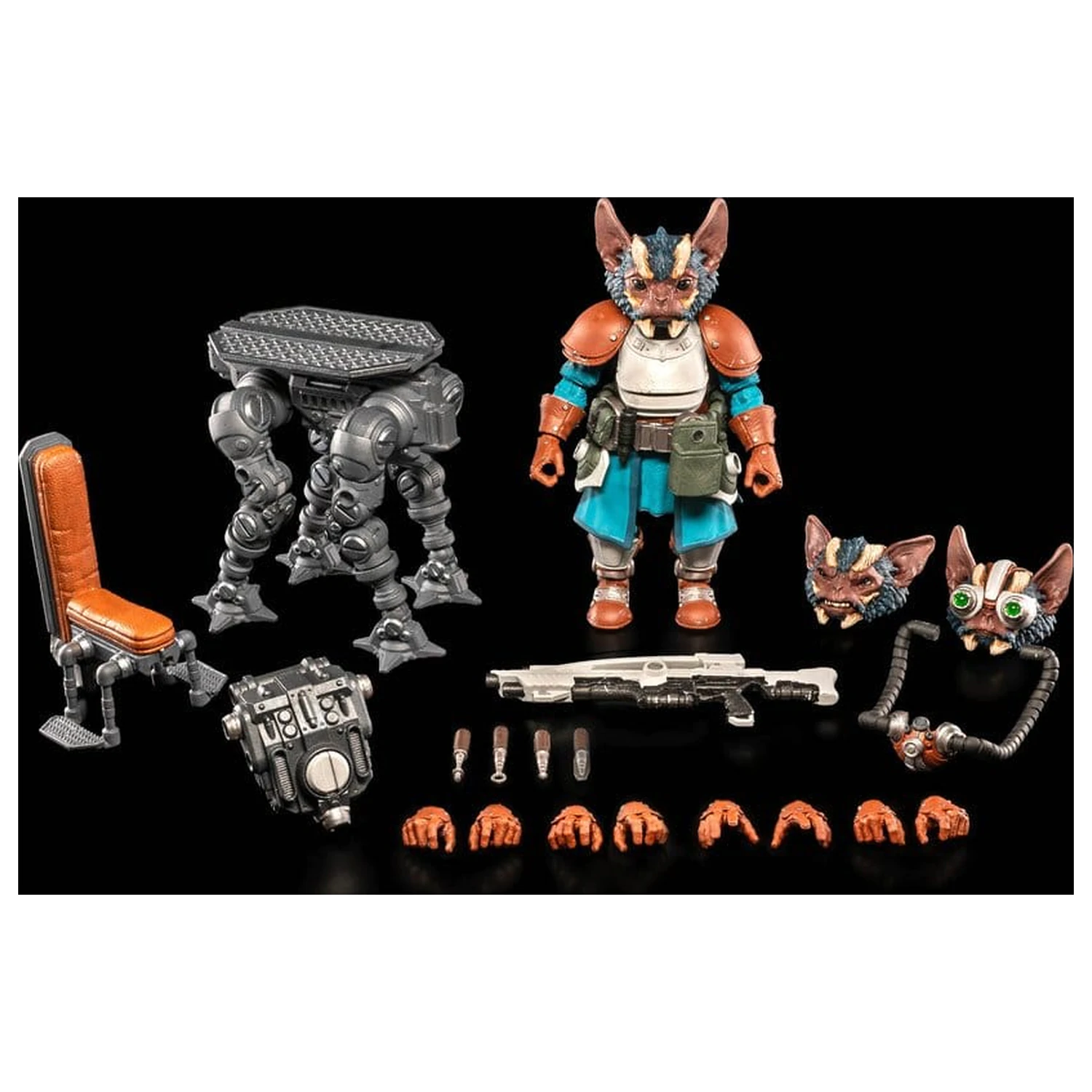 Cosmic Legions Mortal Thorn akční figurka Dr. Zajjarii fotografii produktu