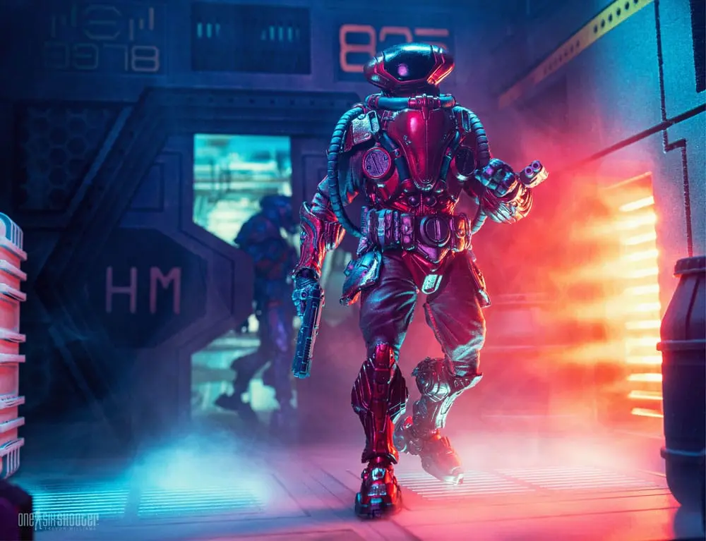 Cosmic Legions: Outpost Zaxxius akční figurka T.U.5.C.C. Pilot 15 cm fotografii produktu