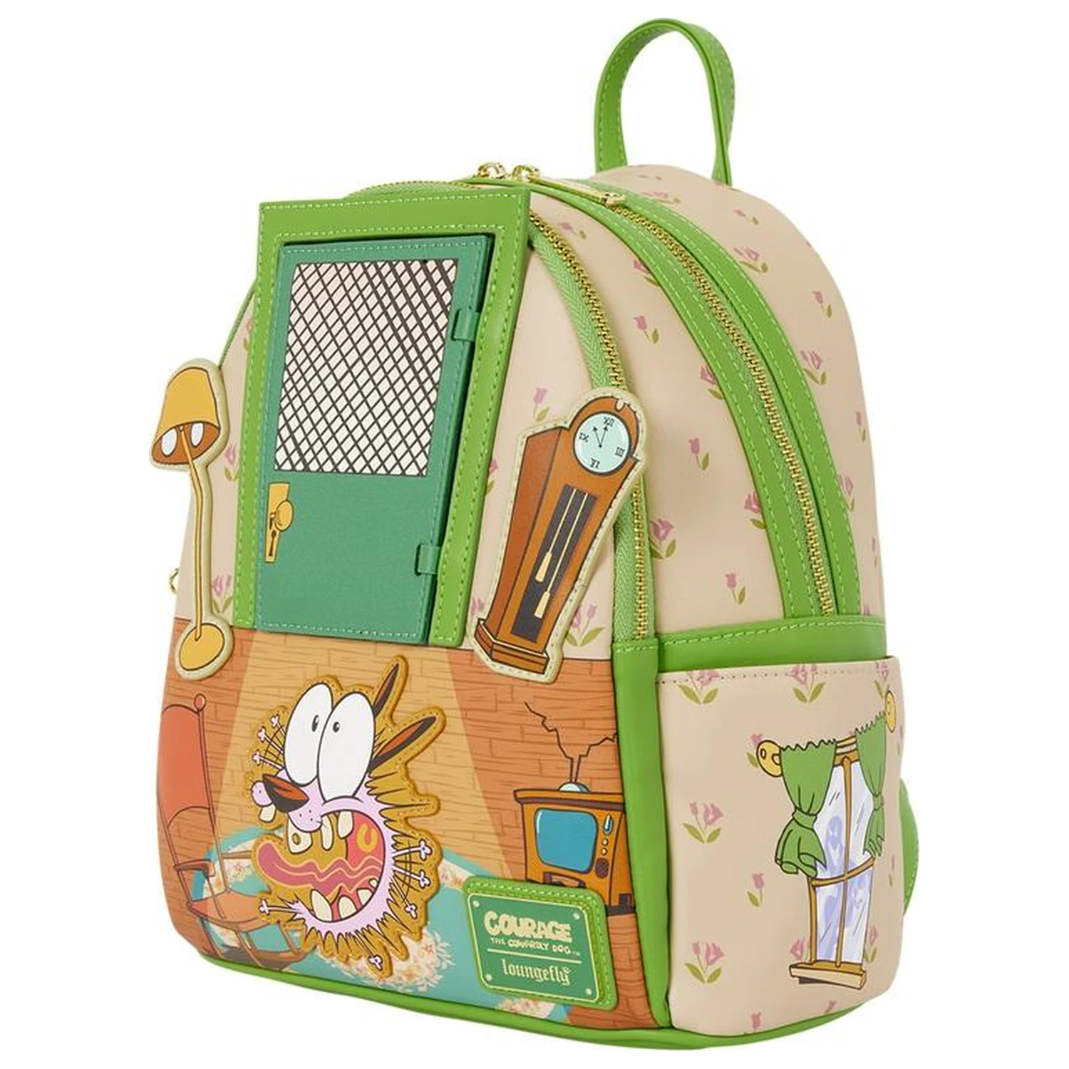 Courage the Cowardly Dog Mini batoh Loungefly fotografii produktu