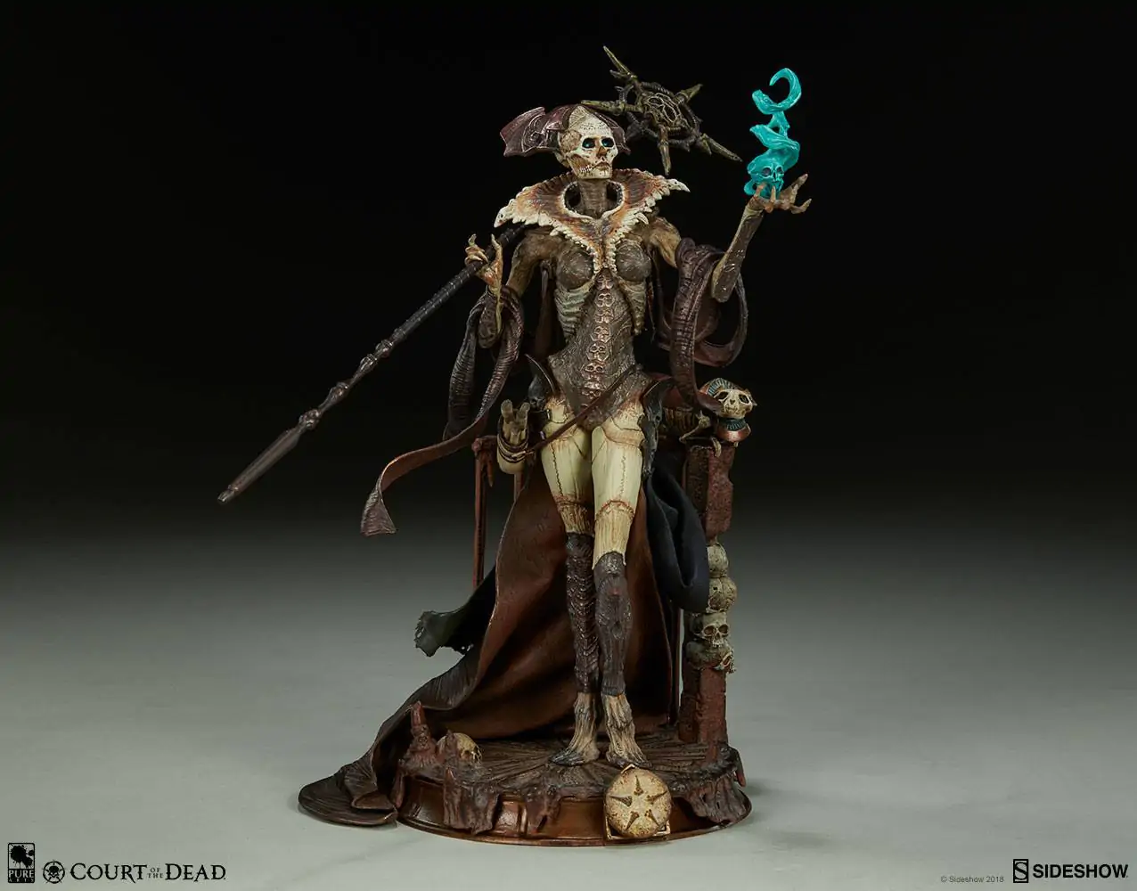 Court of the Dead PVC Socha Xiall - Osteomancers Vision 33 cm fotografii produktu