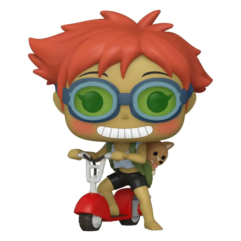 Cowboy Bebop POP! Animation Vinylová figurka Edward na Skútru s Ein 9 cm fotografii produktu