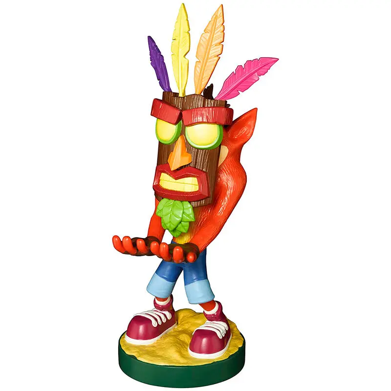 Crash Bandicoot Cable Guy Aku Aku Crash 20 cm fotografii produktu