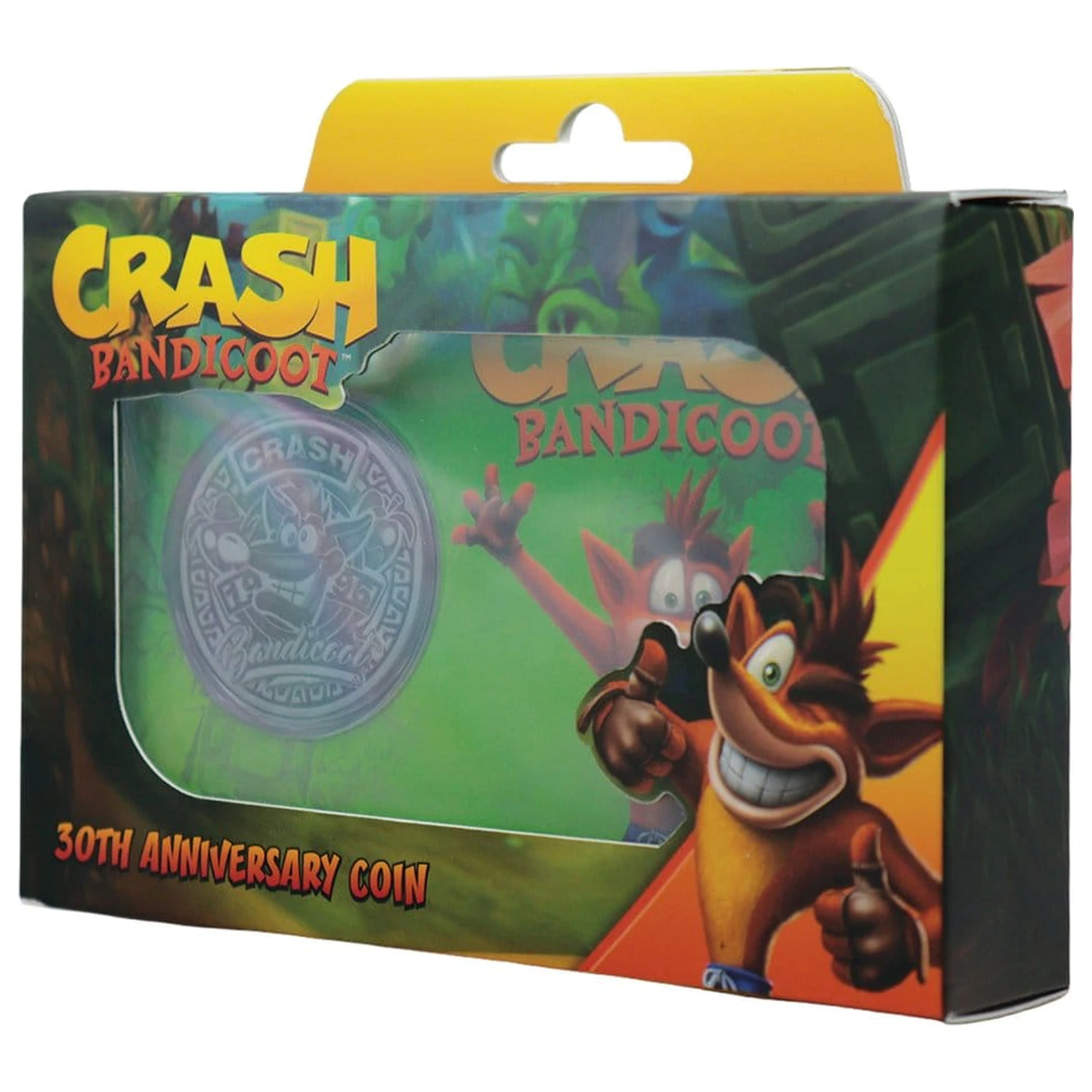 Crash Bandicoot Sběratelská mince prezentace limitovaná edice fotografii produktu