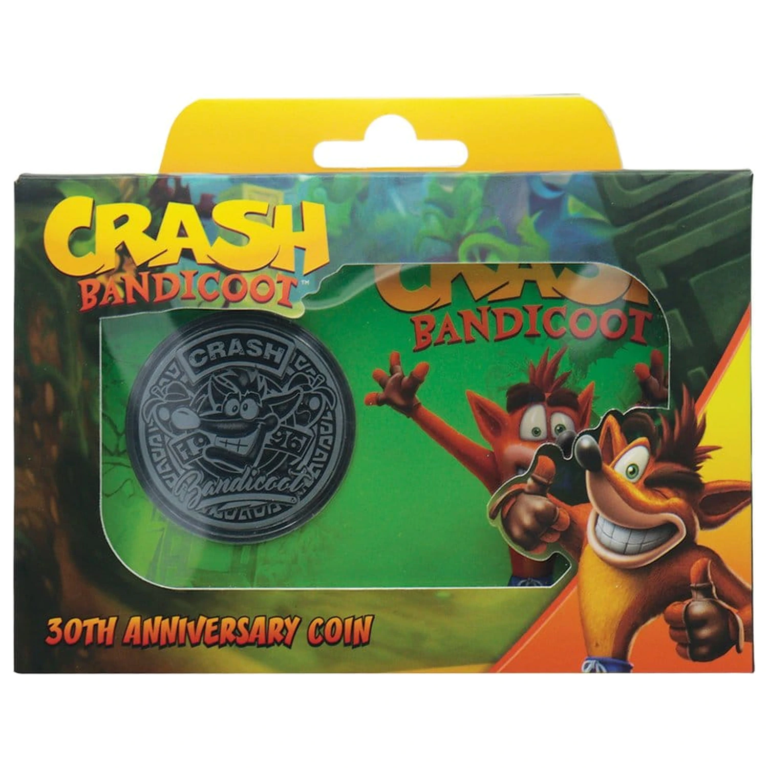 Crash Bandicoot Sběratelská mince prezentace limitovaná edice fotografii produktu