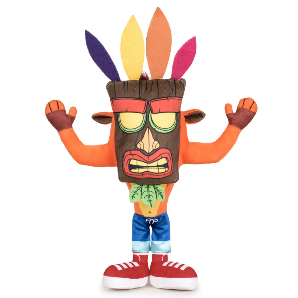 Crash Bandicoot Maska plyšová hračka 21cm fotografii produktu