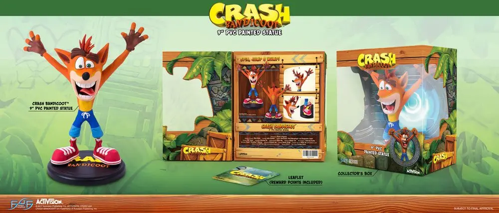 Crash Bandicoot N. Sane Trilogy PVC Soška Crash Bandicoot 23 cm fotografii produktu