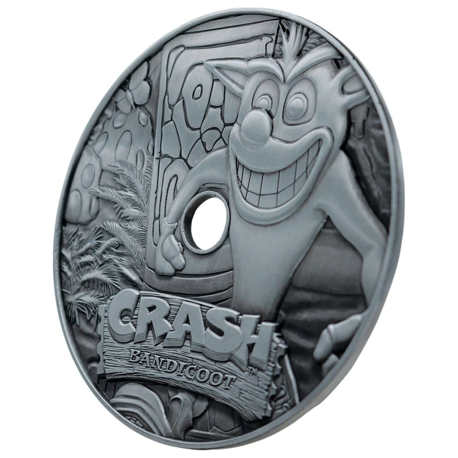 Crash Bandicoot replika kovové CD-ROM sběratelské limitované edice 11 cm fotografii produktu