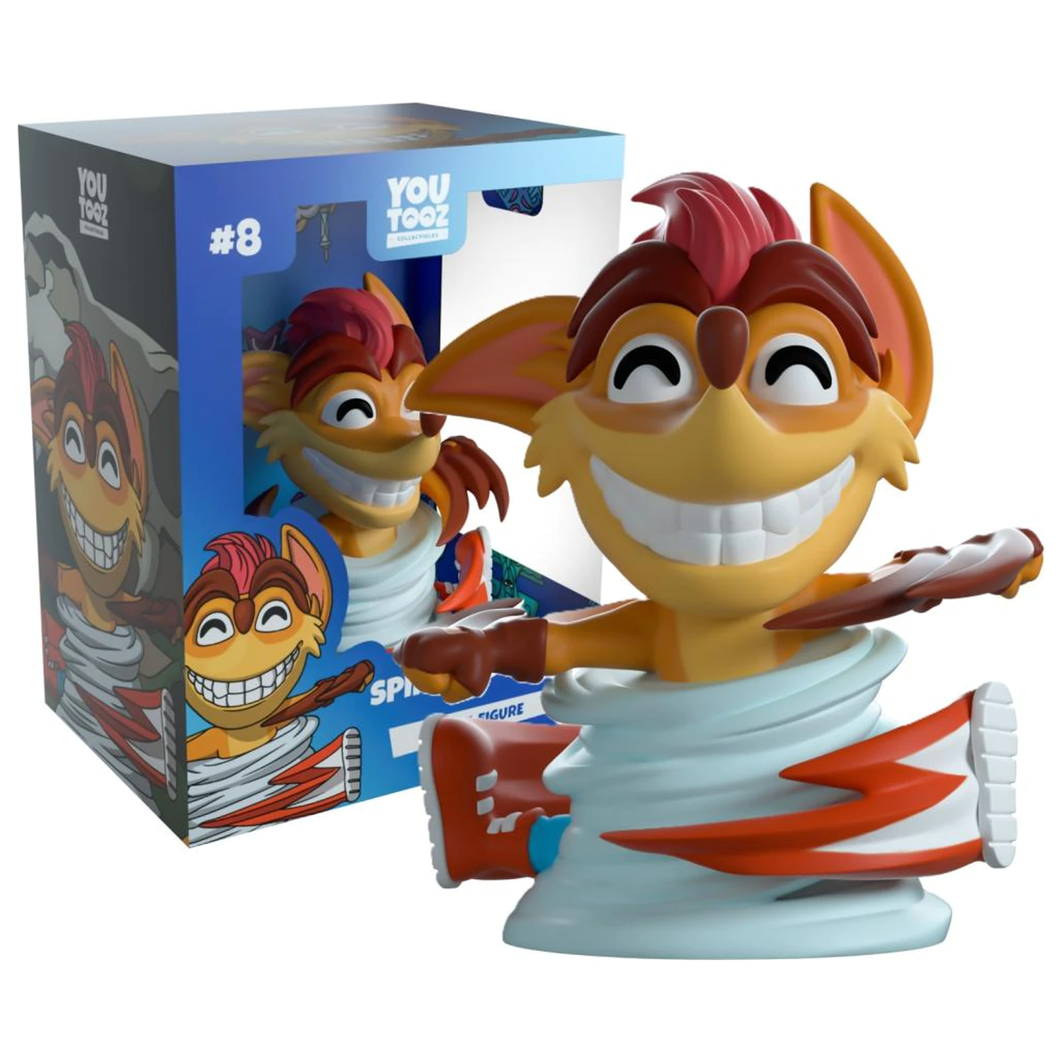 Crash Bandicoot Spinning Crash figurka 11 cm fotografii produktu