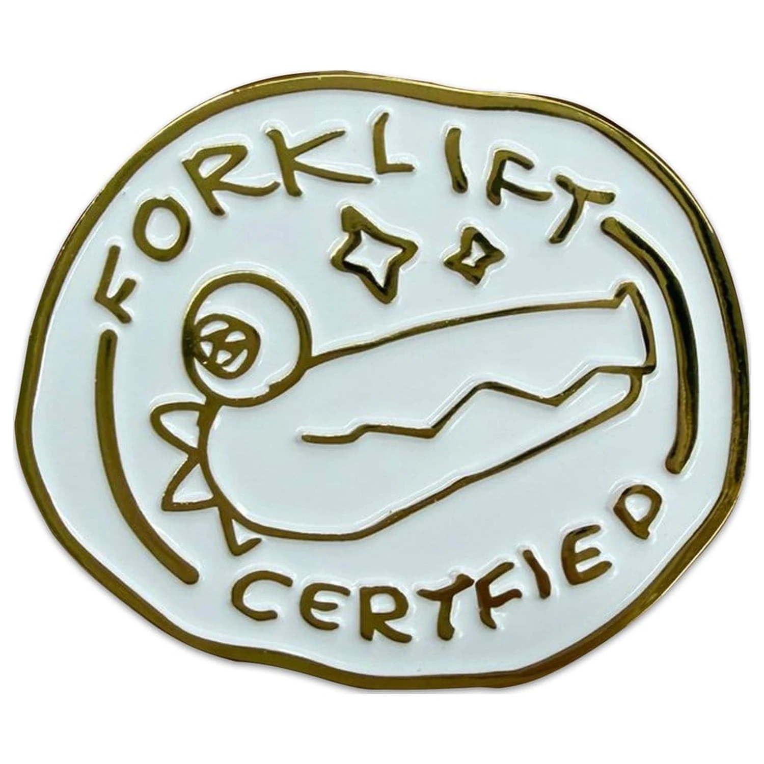Crashout Crew odznak "Forklift Certified" fotografii produktu