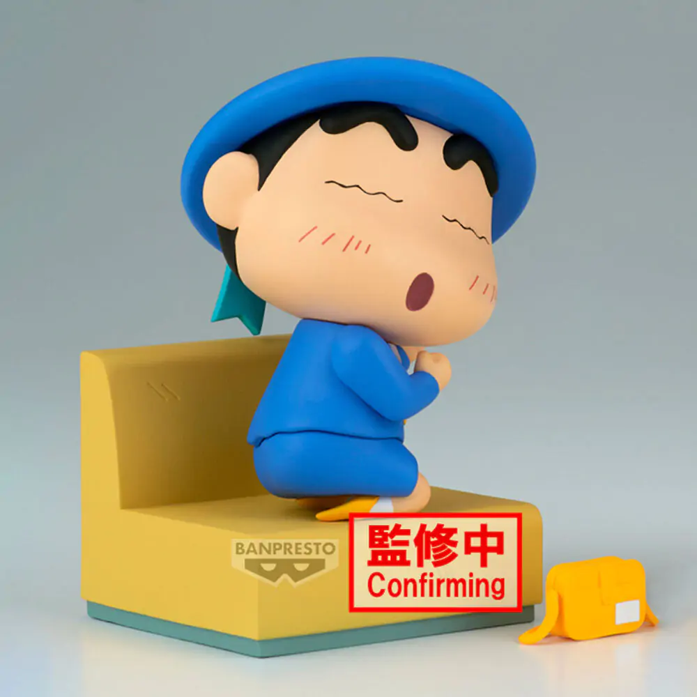 Crayon Shinchan Nakayoshi Memories Let's Go To Kindergarten Shinnosuke figurka 10cm fotografii produktu